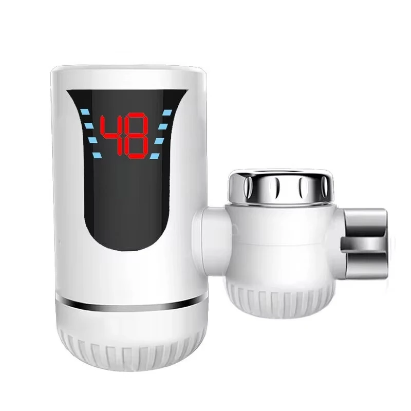 Instant Electric Water Heater Tap 3000W 220V IPX4 Waterproof Rapid Heating Easy Installation for Kitchen and Bathroom (image for) Instant Electric Water Heater Tap 3000W 220V IPX4 Waterproof Rapid Heating Easy Installation for Kitchen and Bathroom